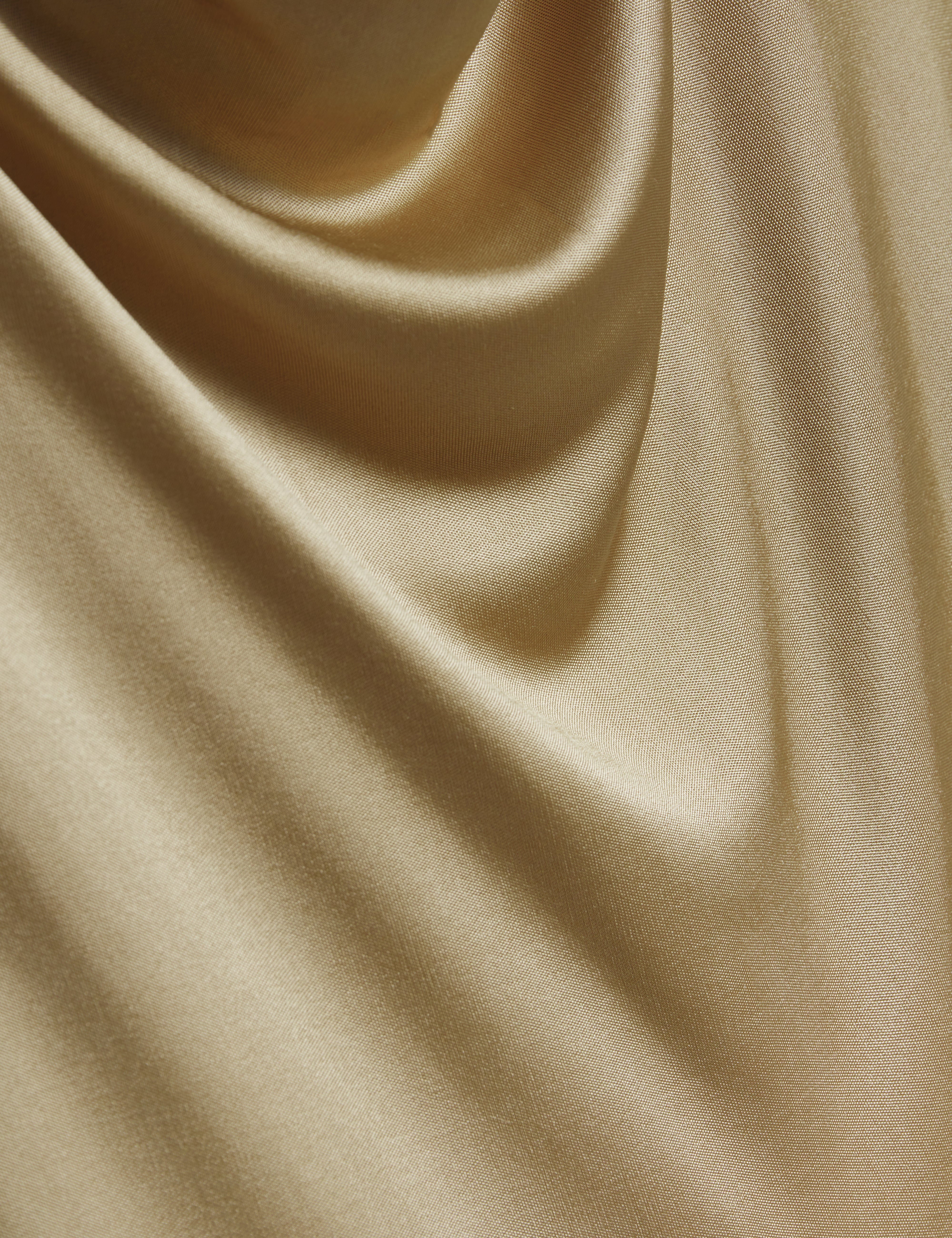 فستان أيانا متوسط ​​الطول بياقة واسعة، لون زيتوني