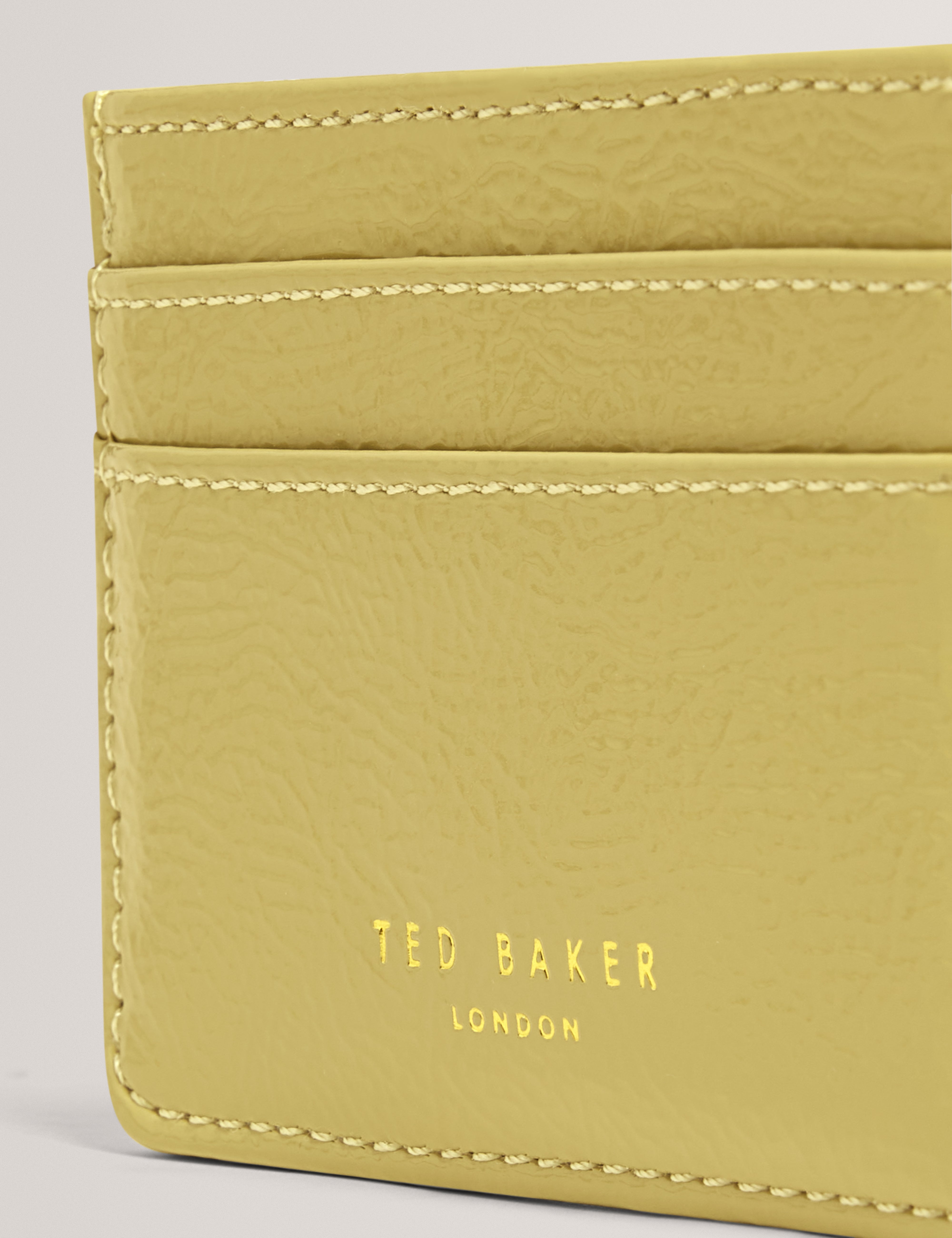 Crinkli Crinkle Icon Card Holder Yellow