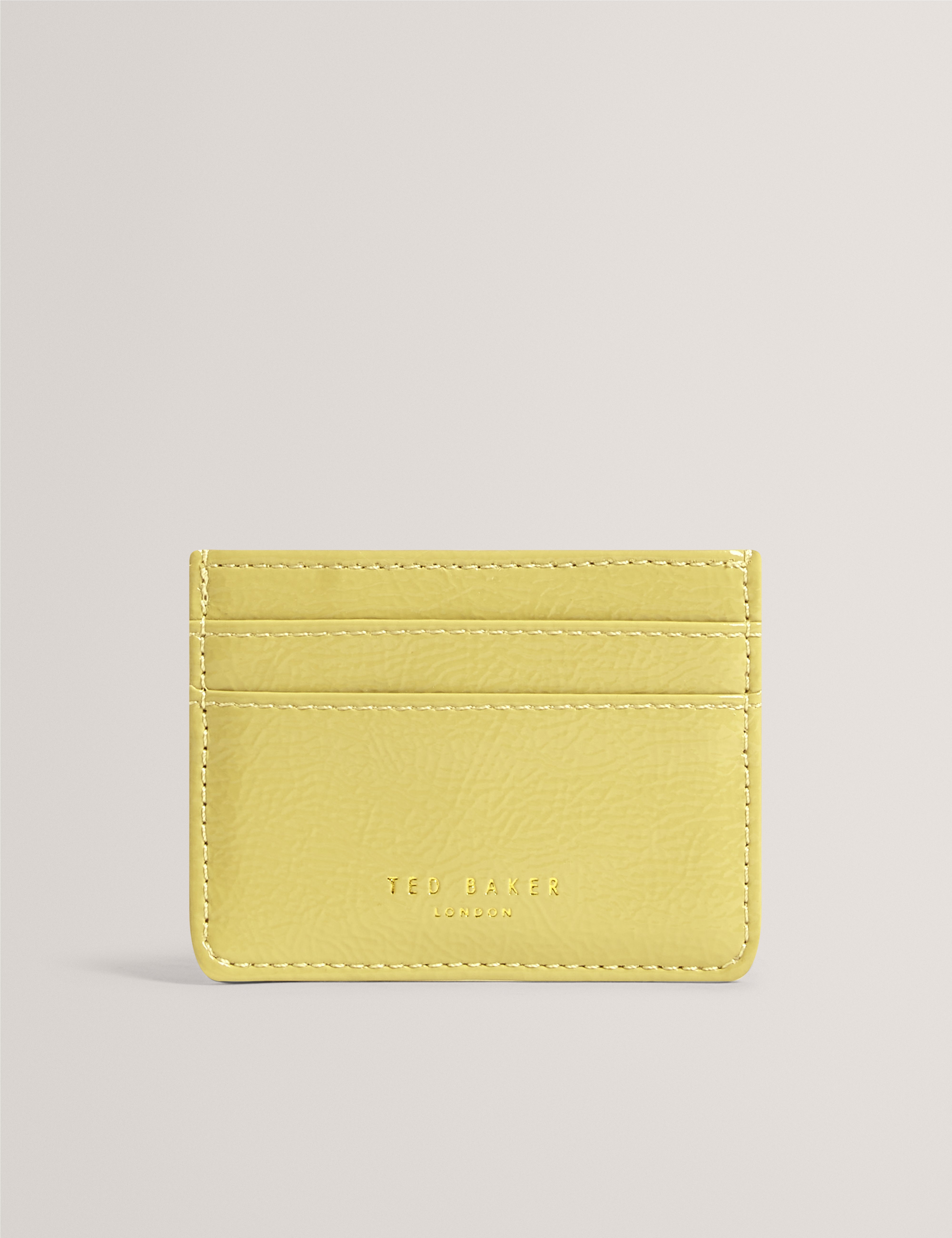 Crinkli Crinkle Icon Card Holder Yellow