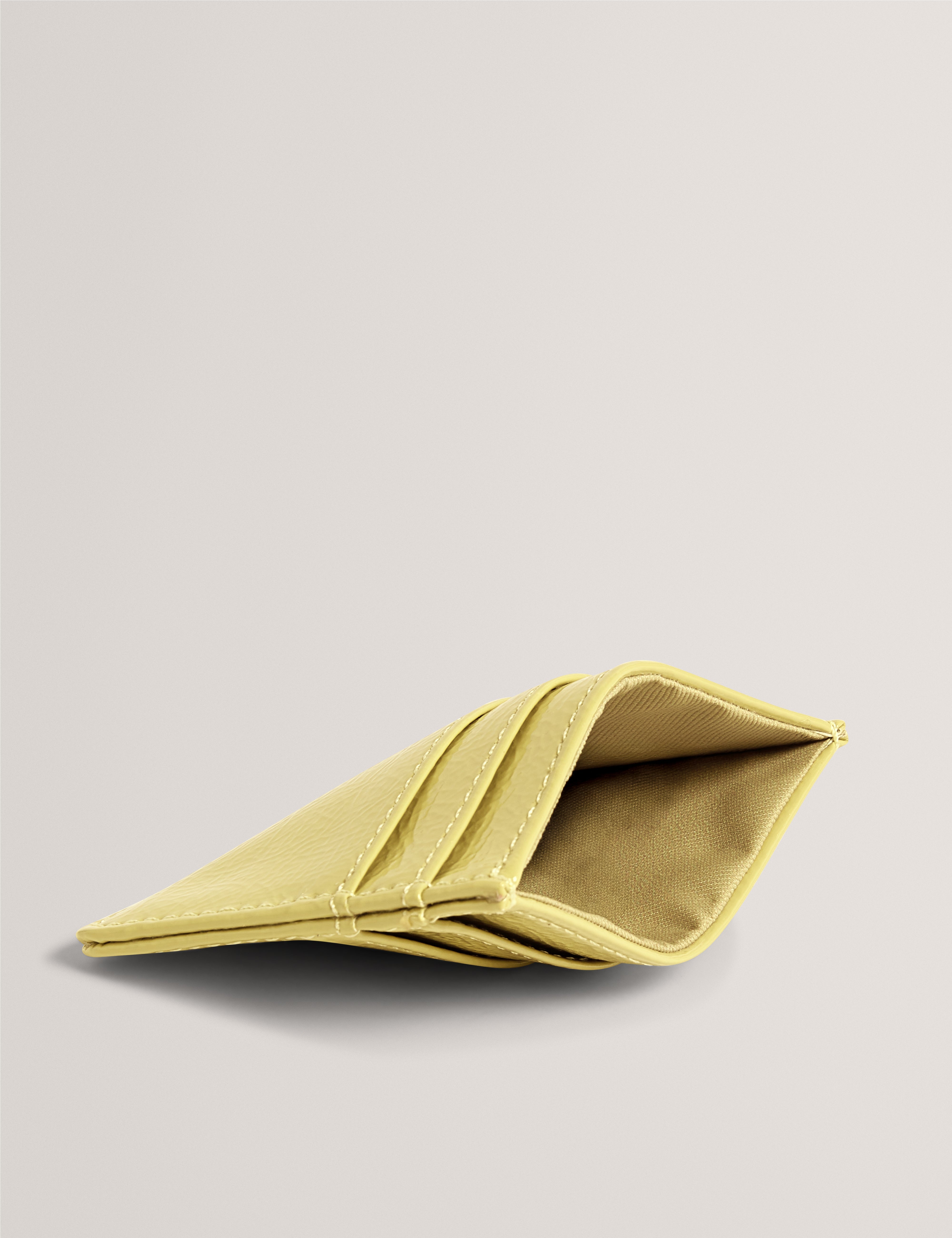 Crinkli Crinkle Icon Card Holder Yellow