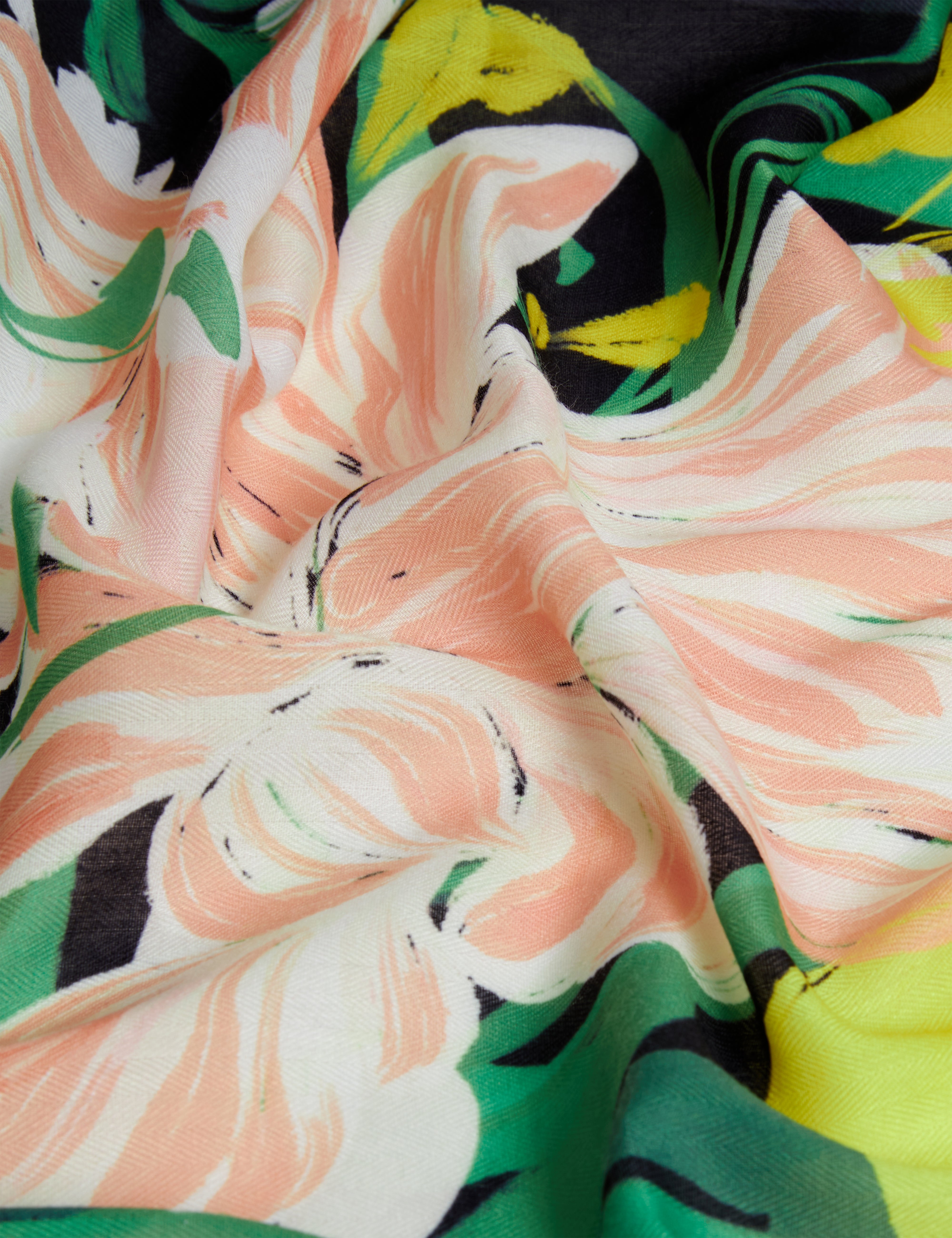 Sandyys Bouquet Print Woven Scarf Multicol