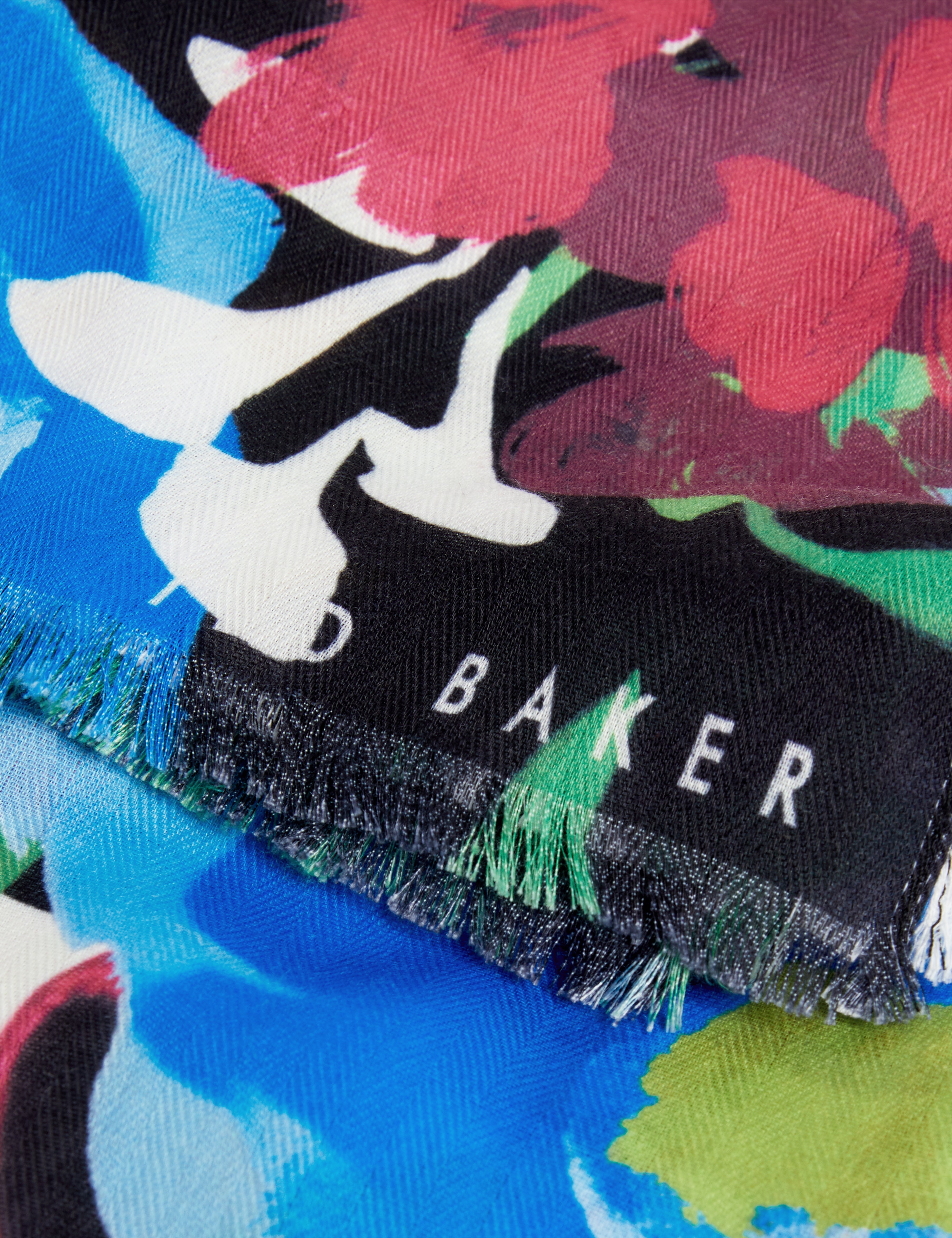 Sandyys Bouquet Print Woven Scarf Multicol