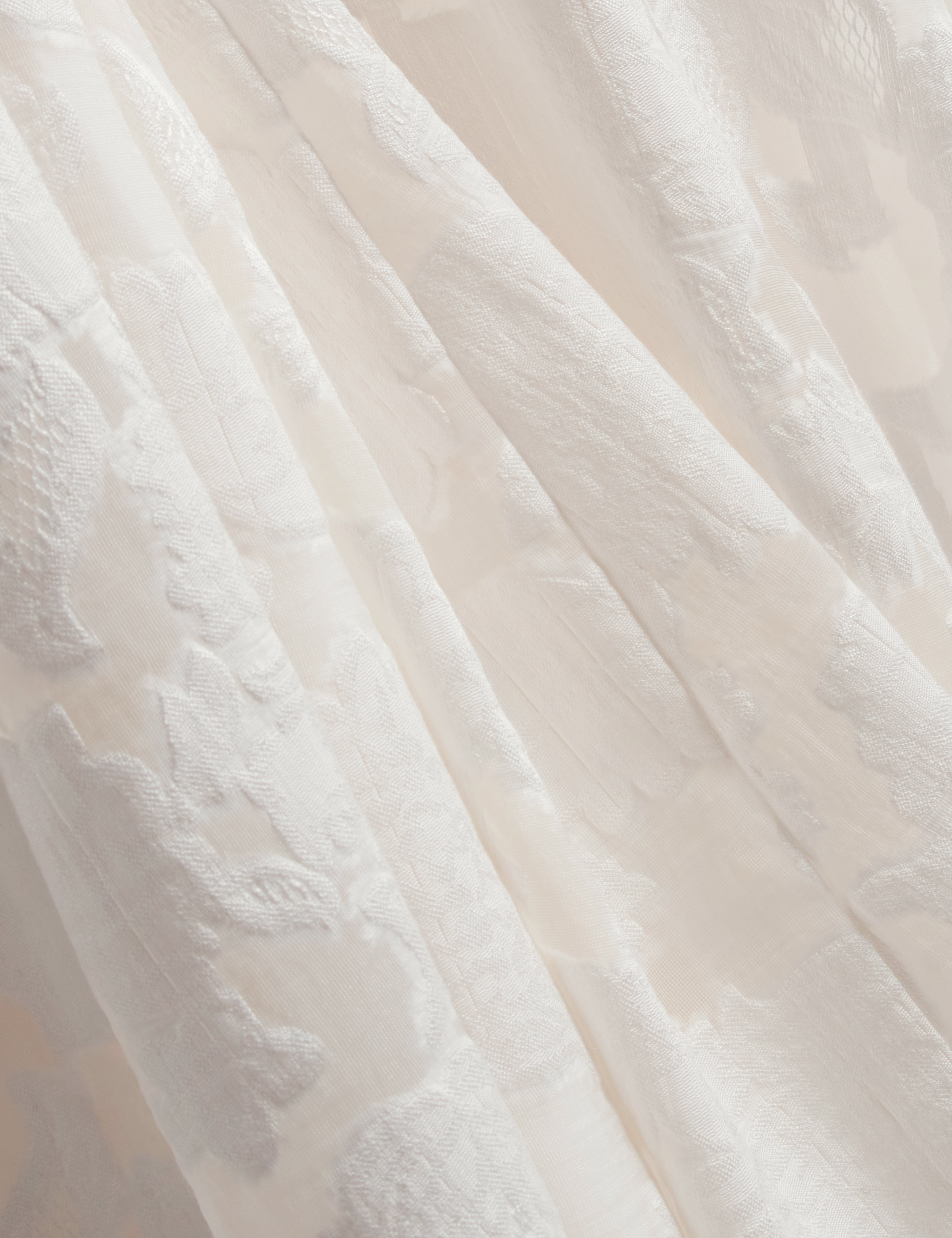 Leesaa Sleeveless Full Skirted Midi Dress White