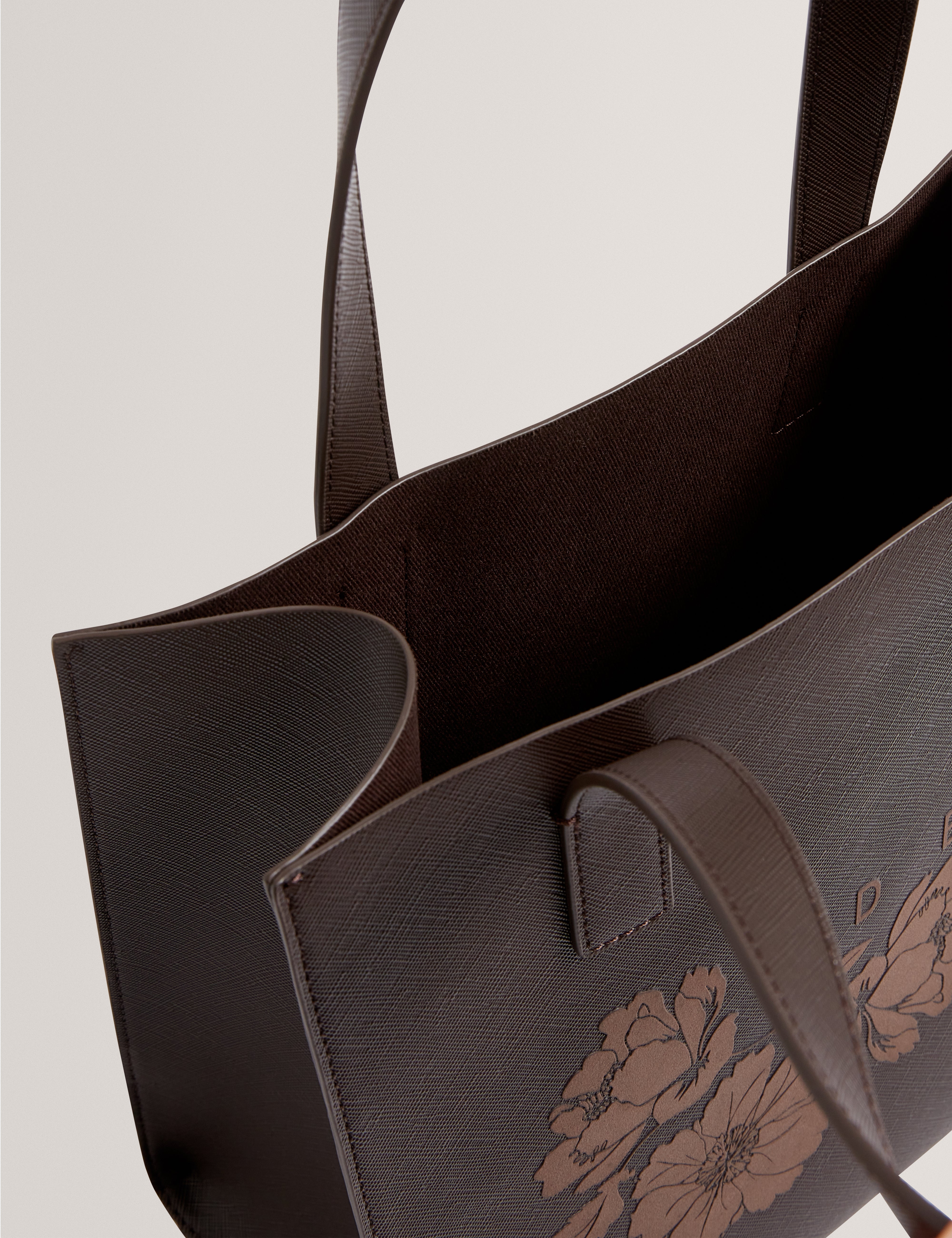 Ripcon Floral Graphic Small Icon Bag Brn-Choc