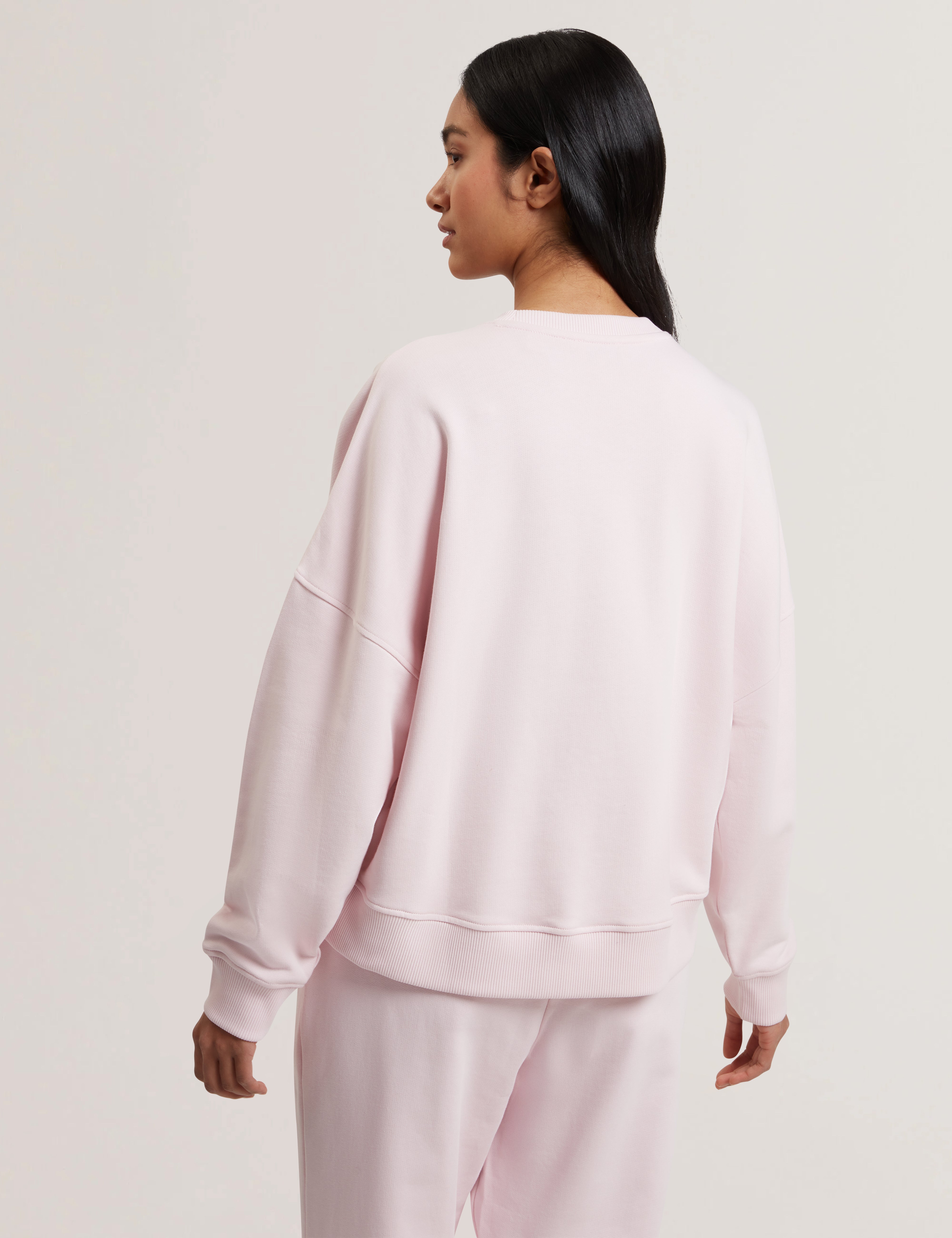 Stiila Ted Baker Branded Sweatshirt Lt-Pink