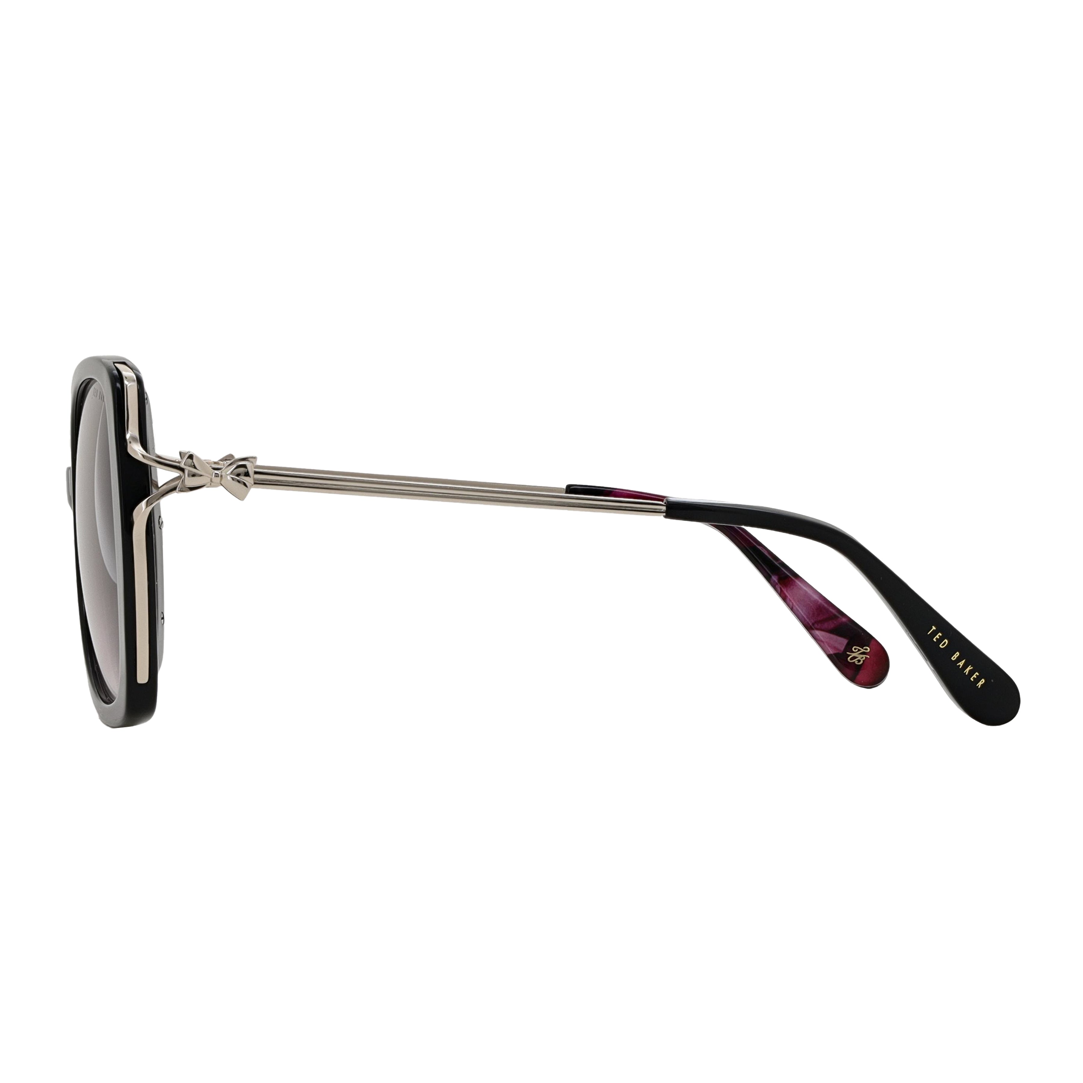 Vallie Sunglasses Gloss Solid Black
