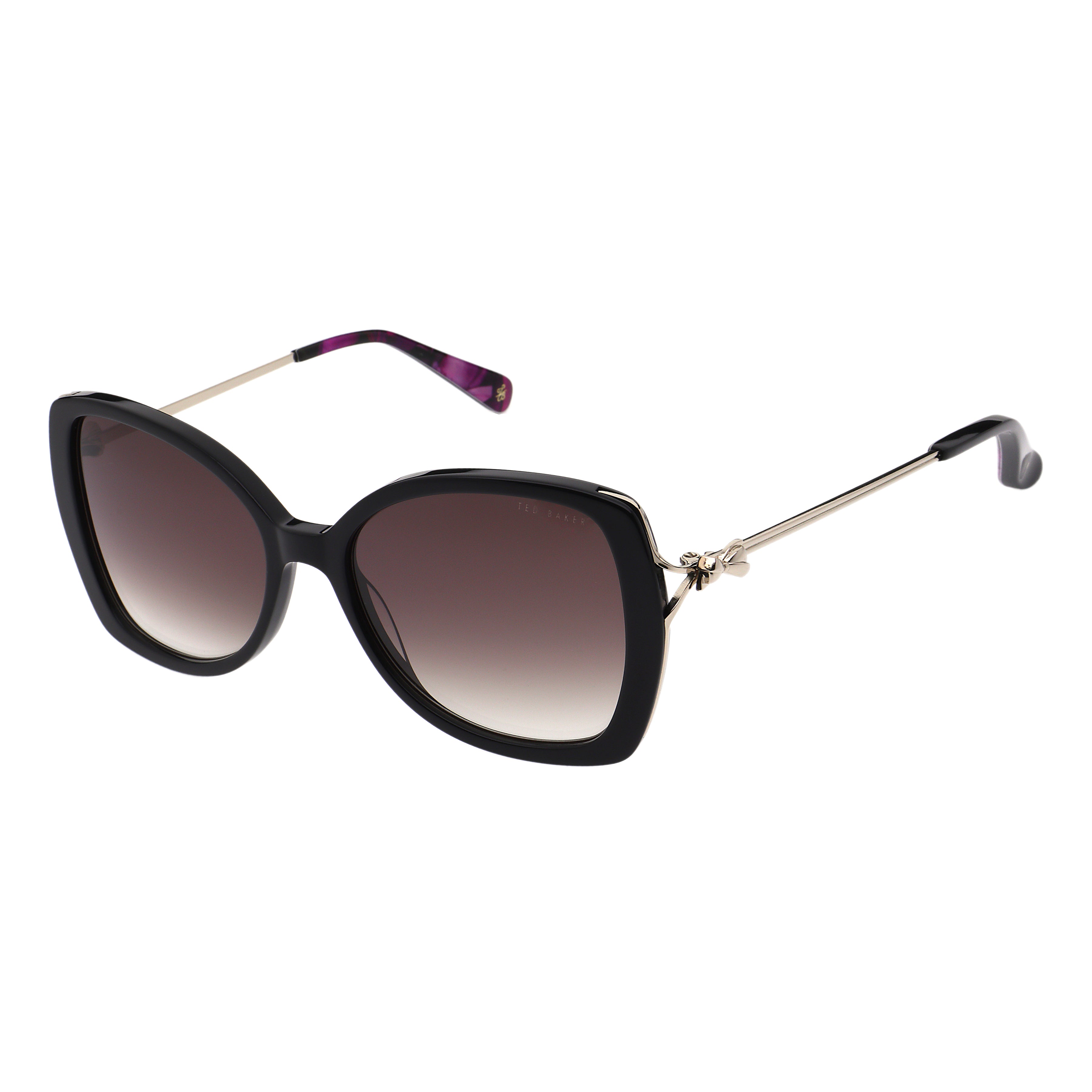 Vallie Sunglasses Gloss Solid Black