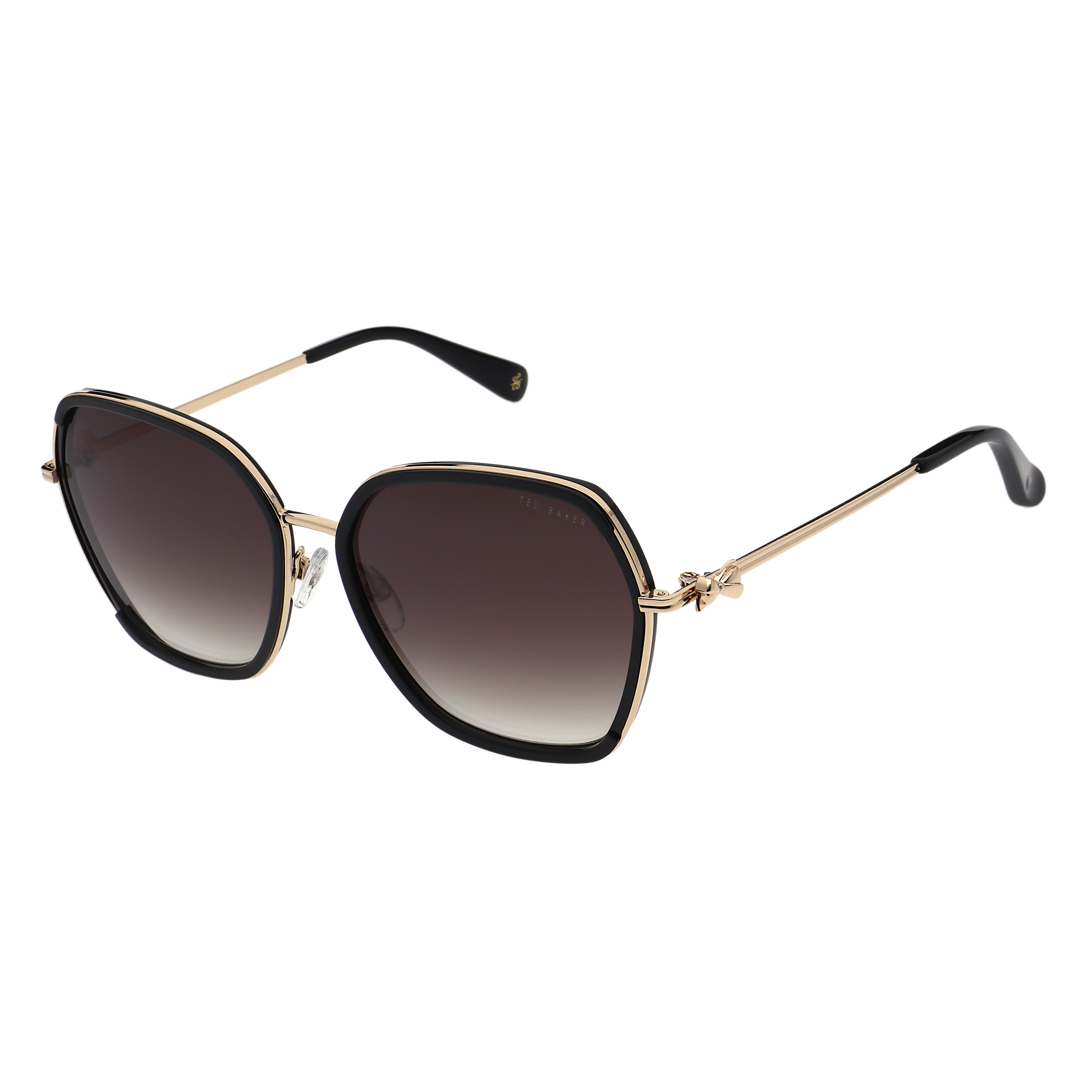 Kira Sunglasses Gloss Solid Black