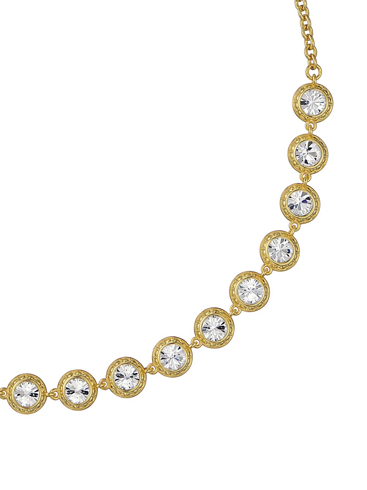 Solanna Solitaire Sparkle Crystal Chain Crystal