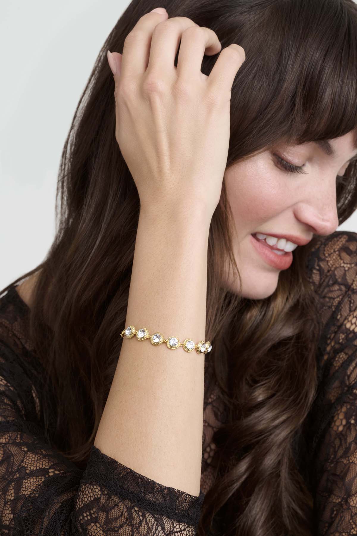 Solace Solitaire Sparkle Crystal Adjust Crystal