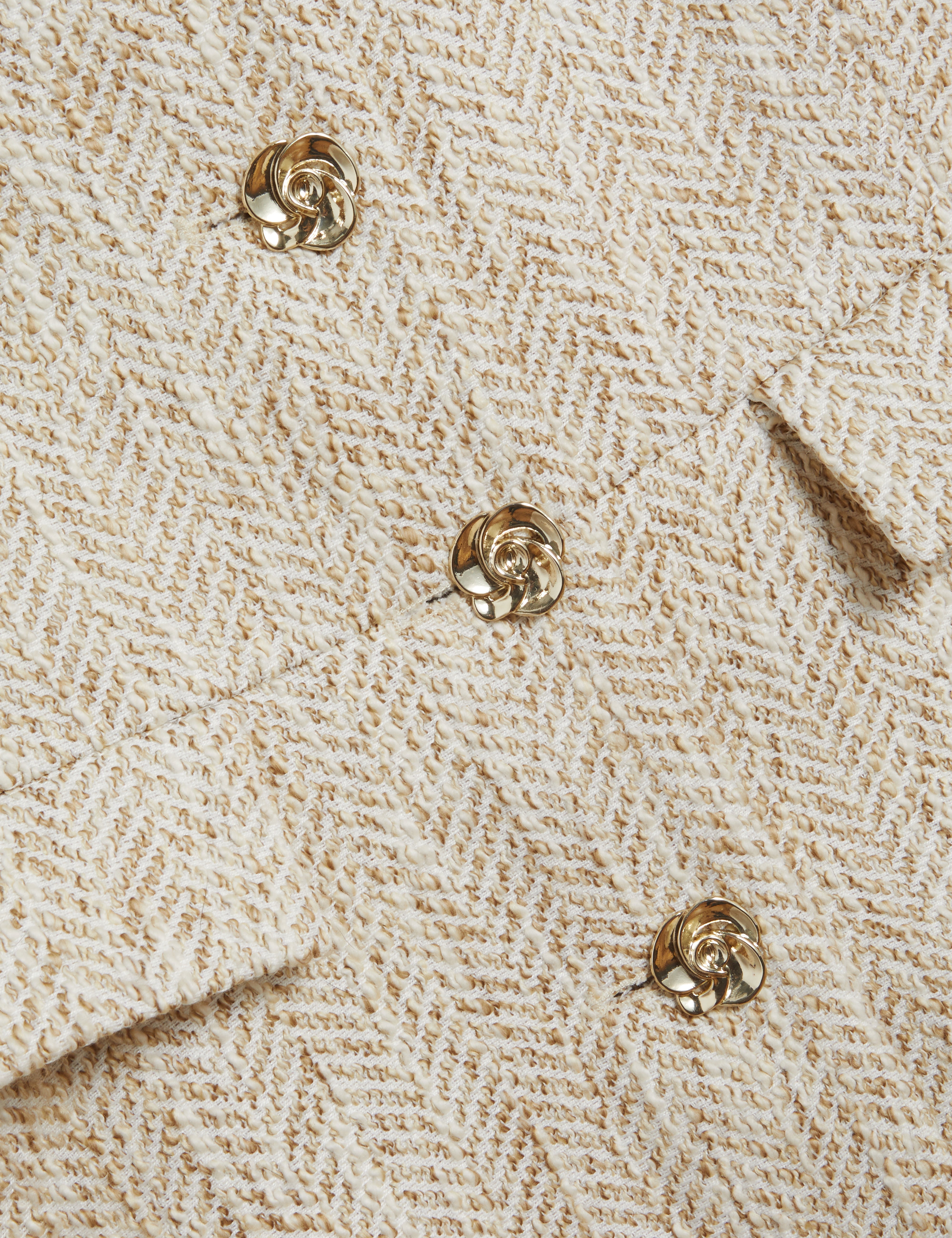 فولباو سترة بدون أكمام لون عاجي