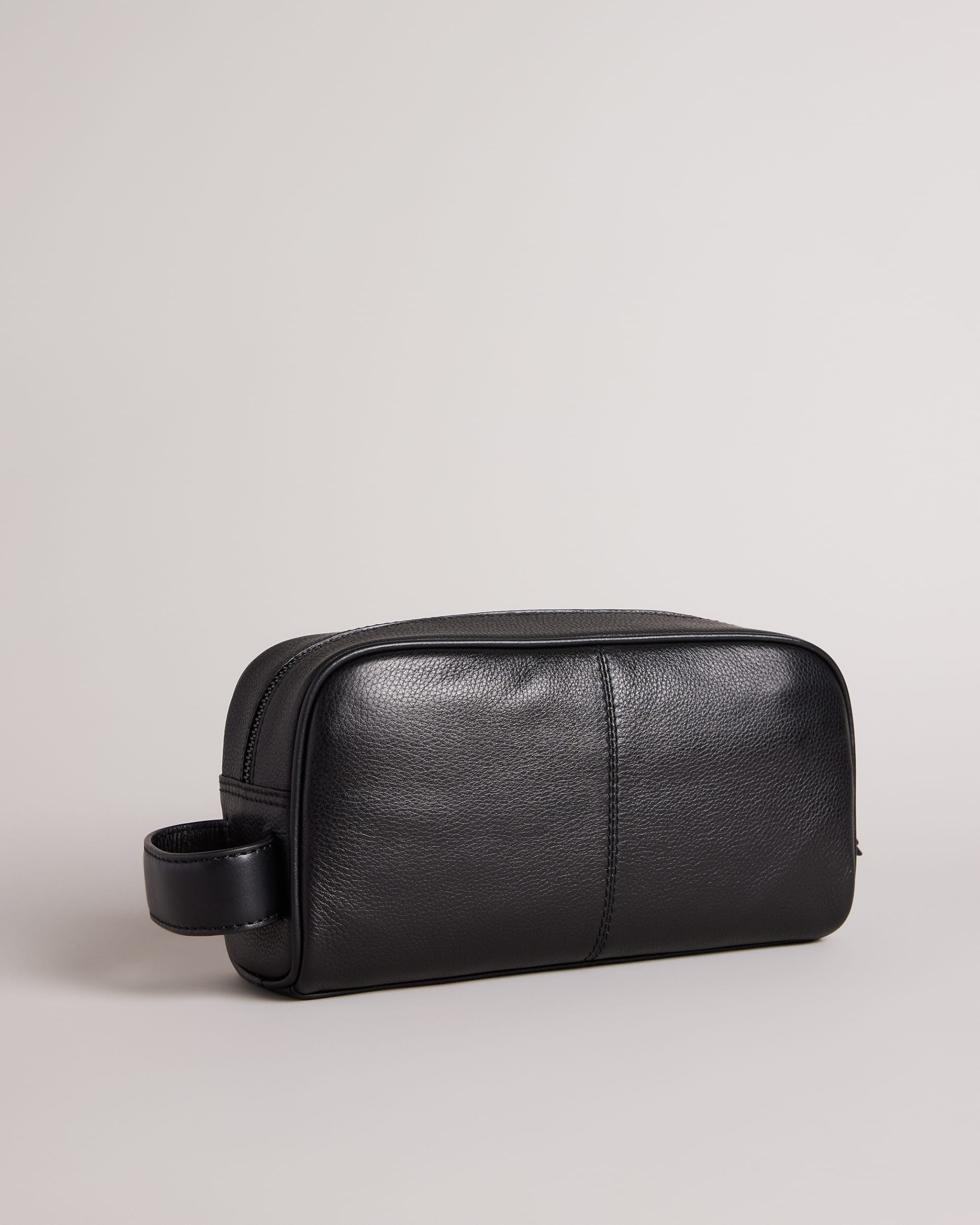 Paty Ted Baker Branded Leather Washbag Black