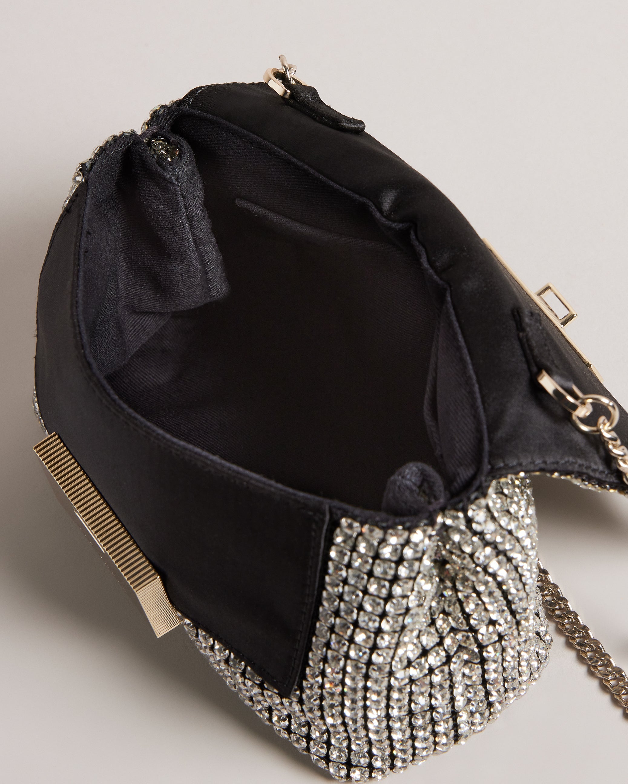 Ted Baker Logo-embellished Mini Webbing Leather Crossbody Bag in Black |  Lyst