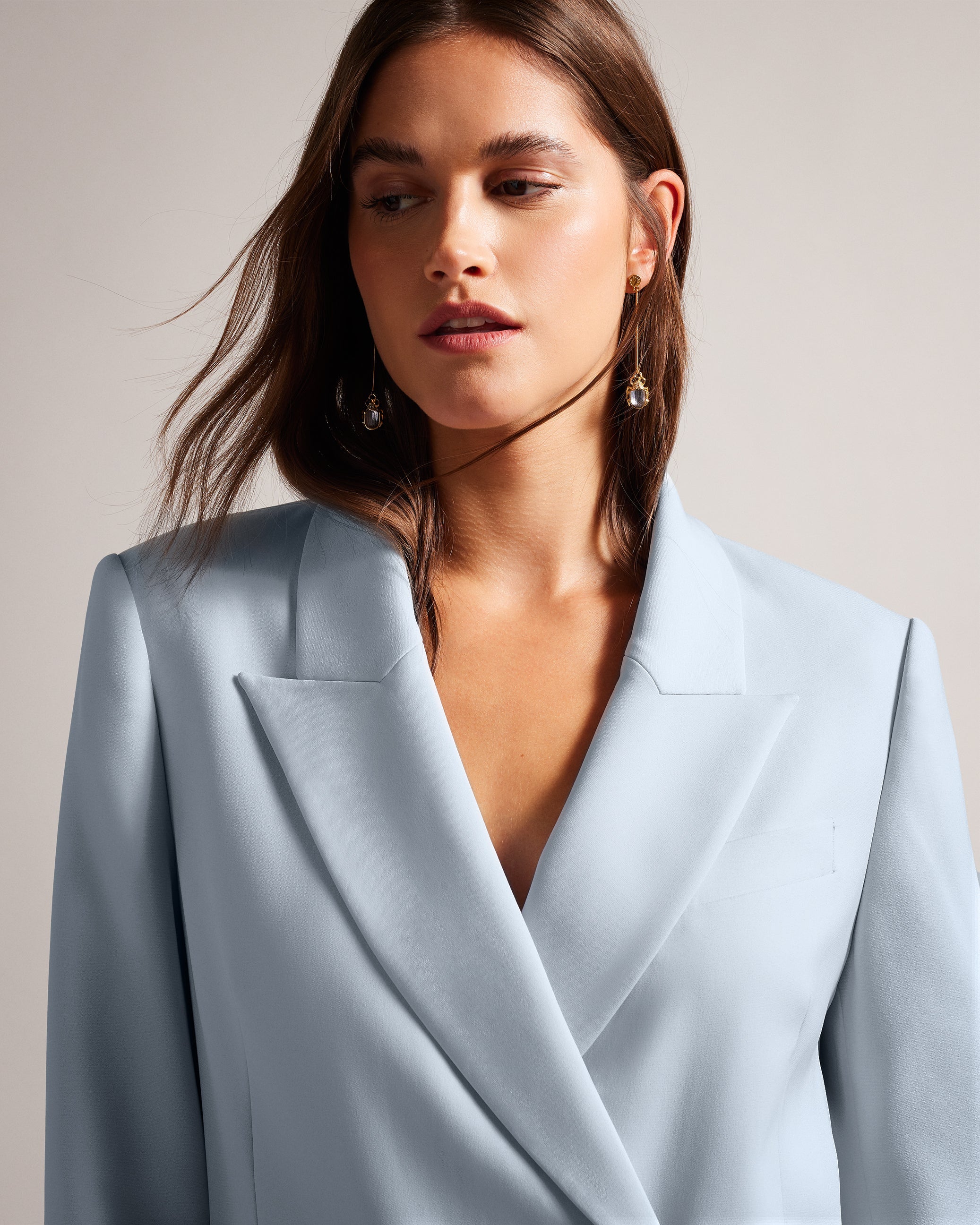 Ted baker hotsell light blue coat