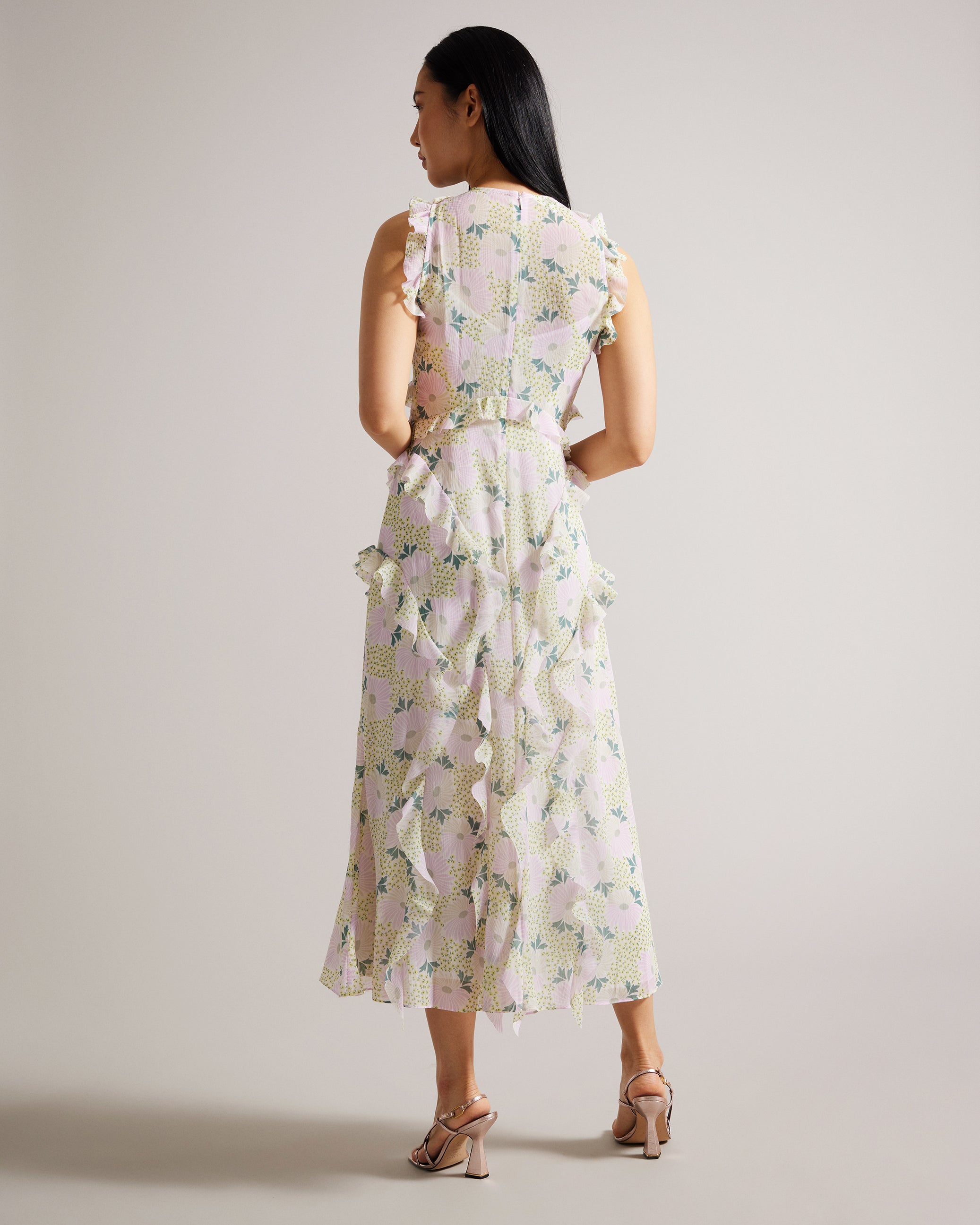 Ted baker waterfall dress sales